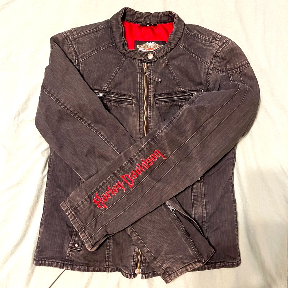 Harley Davidson Women’s Jacket Small Black/Red
